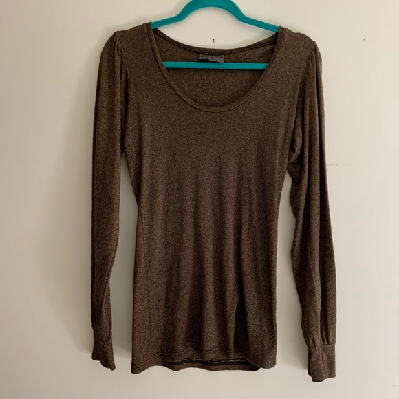 Michael Stars shimmer tee - Picture 3 of 10